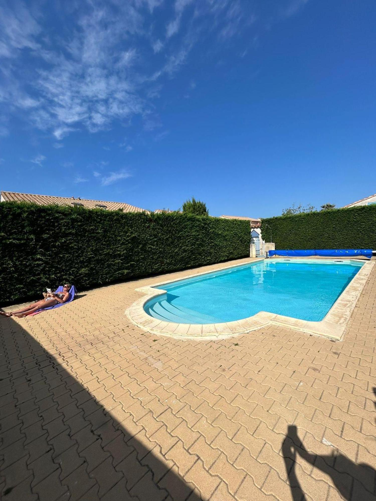 Maison Avec Terrasse Et Piscine Dans Residence A 6Min De La Plage Sainte-Marie-la-Mer Exteriér fotografie